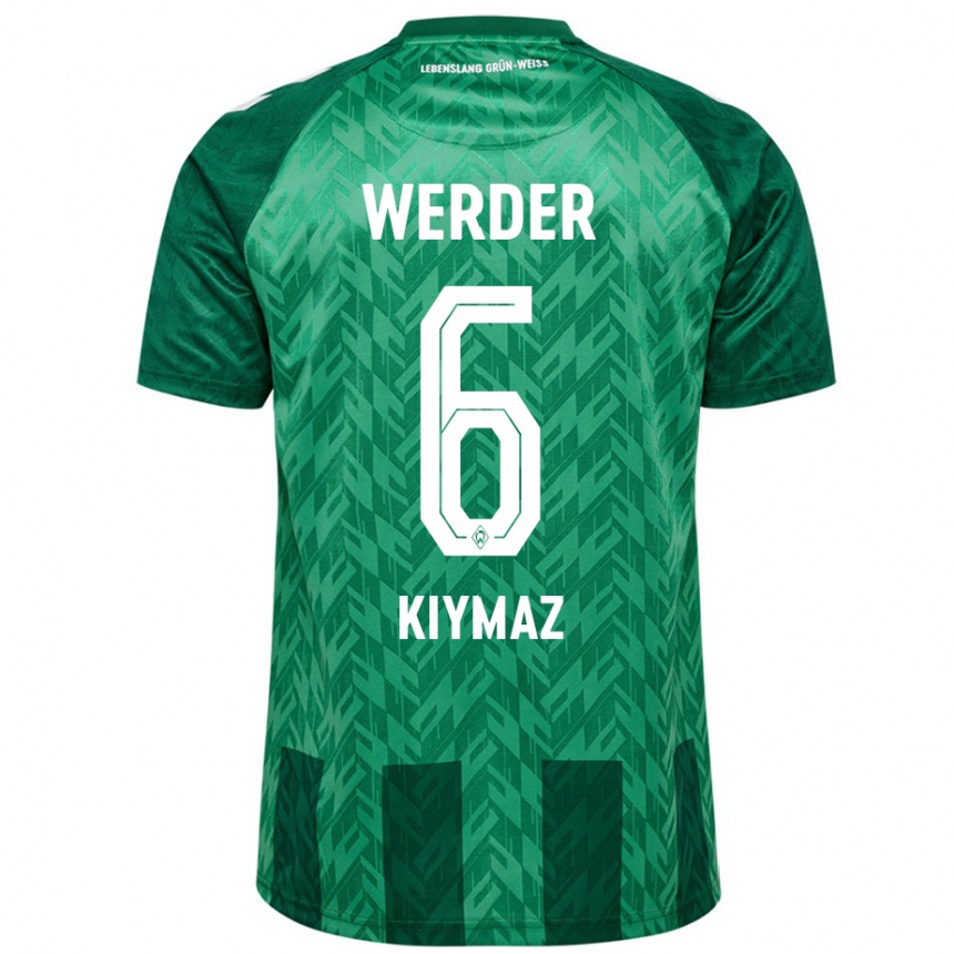 Niño Fútbol Camiseta Anil Kiymaz #6 Verde 1ª Equipación 2024/25 México