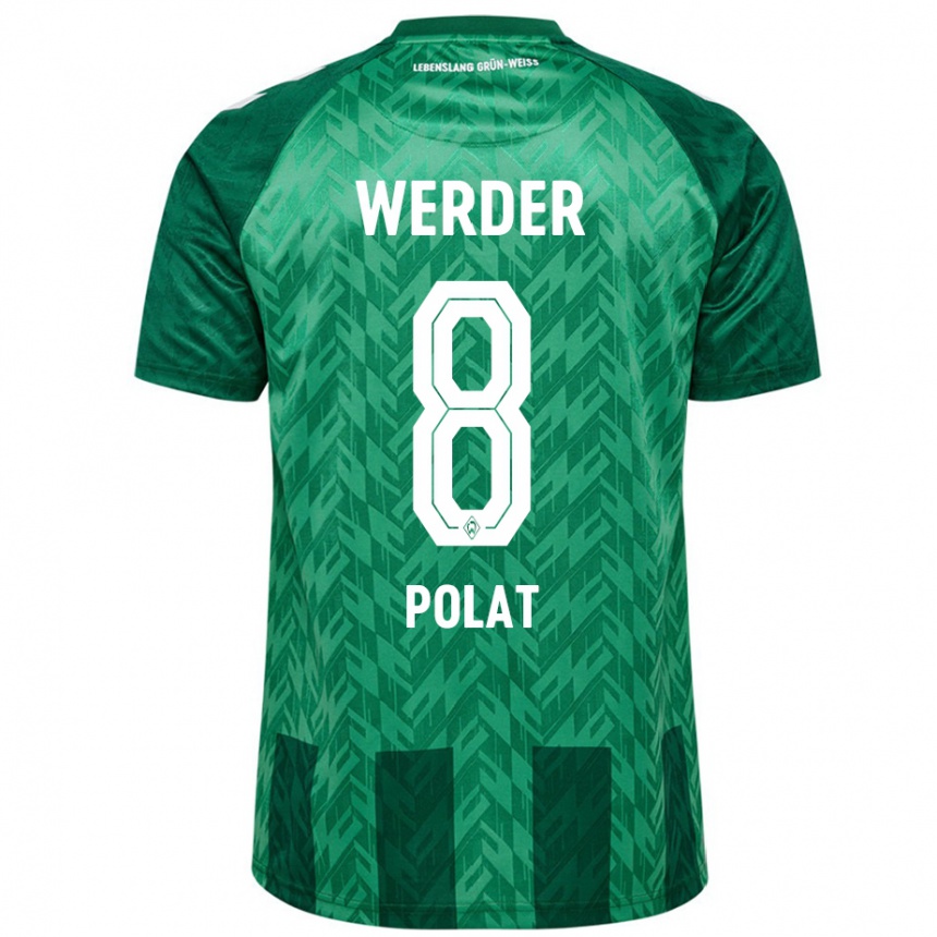 Niño Fútbol Camiseta Mikail Polat #8 Verde 1ª Equipación 2024/25 México