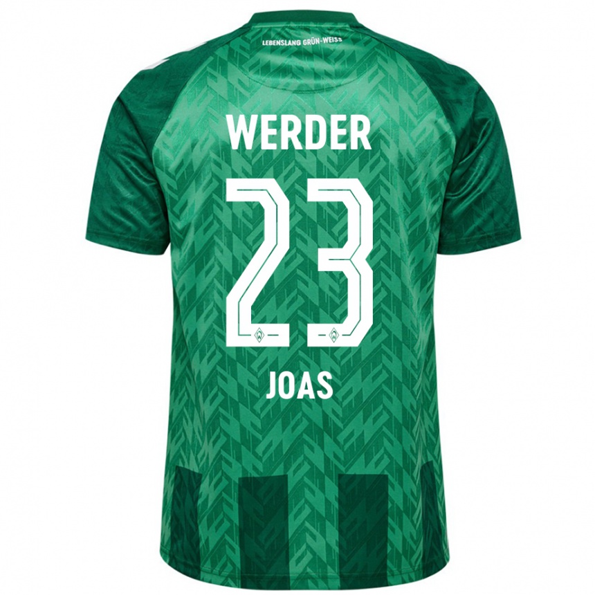 Niño Fútbol Camiseta Julius Joas #23 Verde 1ª Equipación 2024/25 México