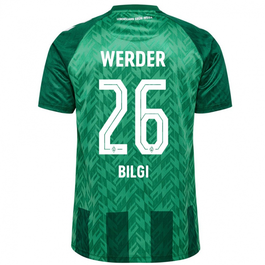 Niño Fútbol Camiseta Süleyman Bilgi #26 Verde 1ª Equipación 2024/25 México