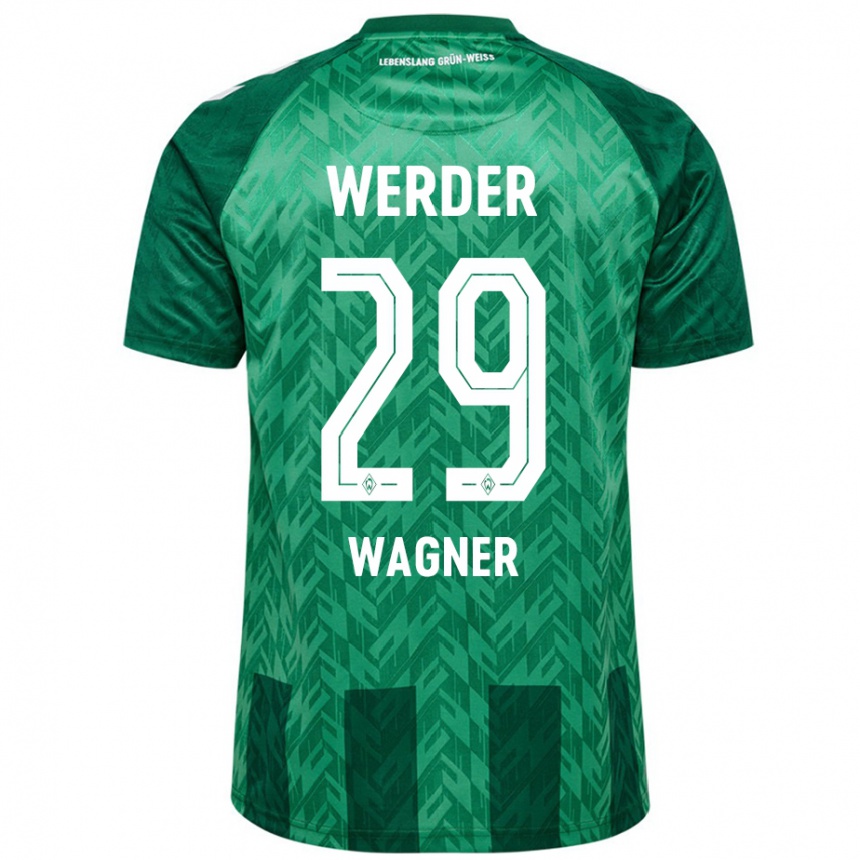 Niño Fútbol Camiseta Paul Wagner #29 Verde 1ª Equipación 2024/25 México