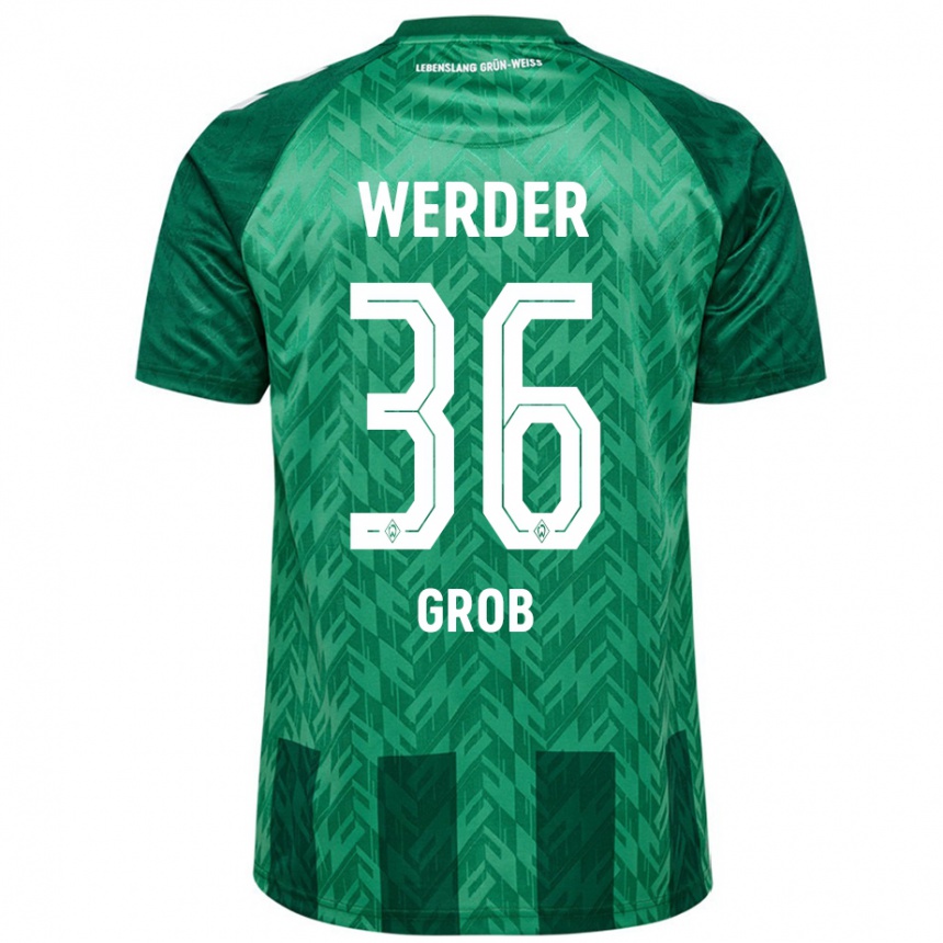 Niño Fútbol Camiseta Christian Groß #36 Verde 1ª Equipación 2024/25 México