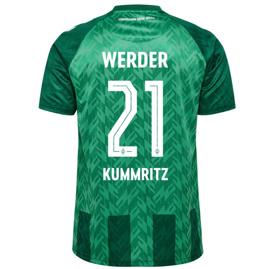 Niño Fútbol Camiseta Liam Kümmritz #21 Verde 1ª Equipación 2024/25 México