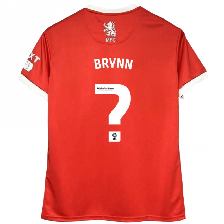 Niño Fútbol Camiseta Sol Brynn #0 Rojo Blanco 1ª Equipación 2024/25 México