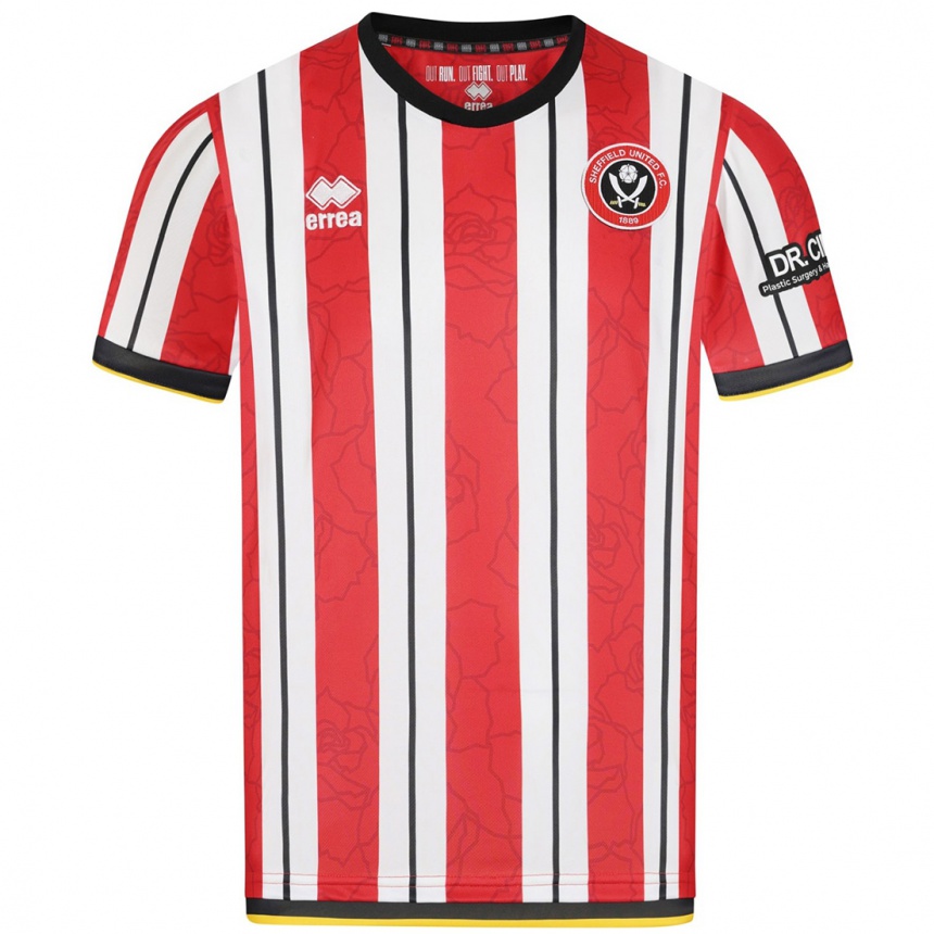 Niño Fútbol Camiseta Jili Buyabu #0 Rojo Blanco Rayas 1ª Equipación 2024/25 México