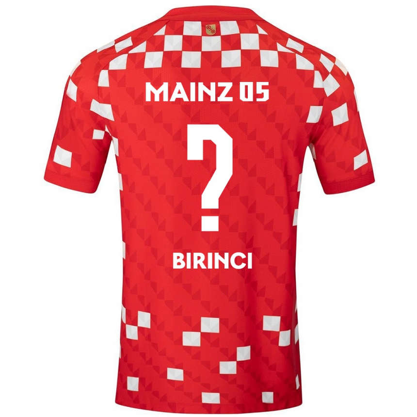 Niño Fútbol Camiseta Muhammed Birinci #0 Blanco Rojo 1ª Equipación 2024/25 México