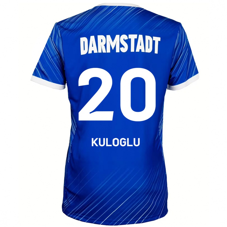 Niño Fútbol Camiseta Can Kuloglu #20 Azul Blanco 1ª Equipación 2024/25 México