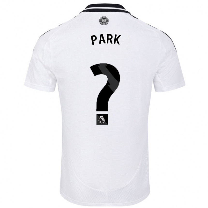 Niño Fútbol Camiseta Damon Park #0 Blanco 1ª Equipación 2024/25 México