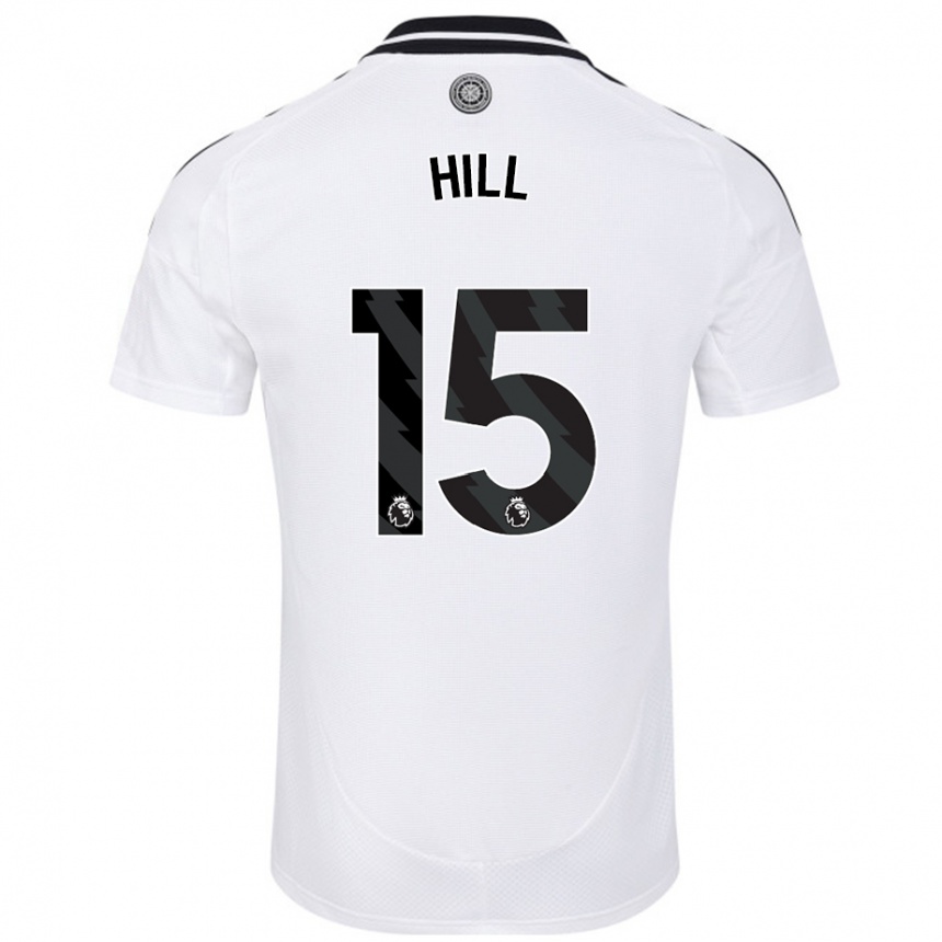 Niño Fútbol Camiseta Anisha Hill #15 Blanco 1ª Equipación 2024/25 México