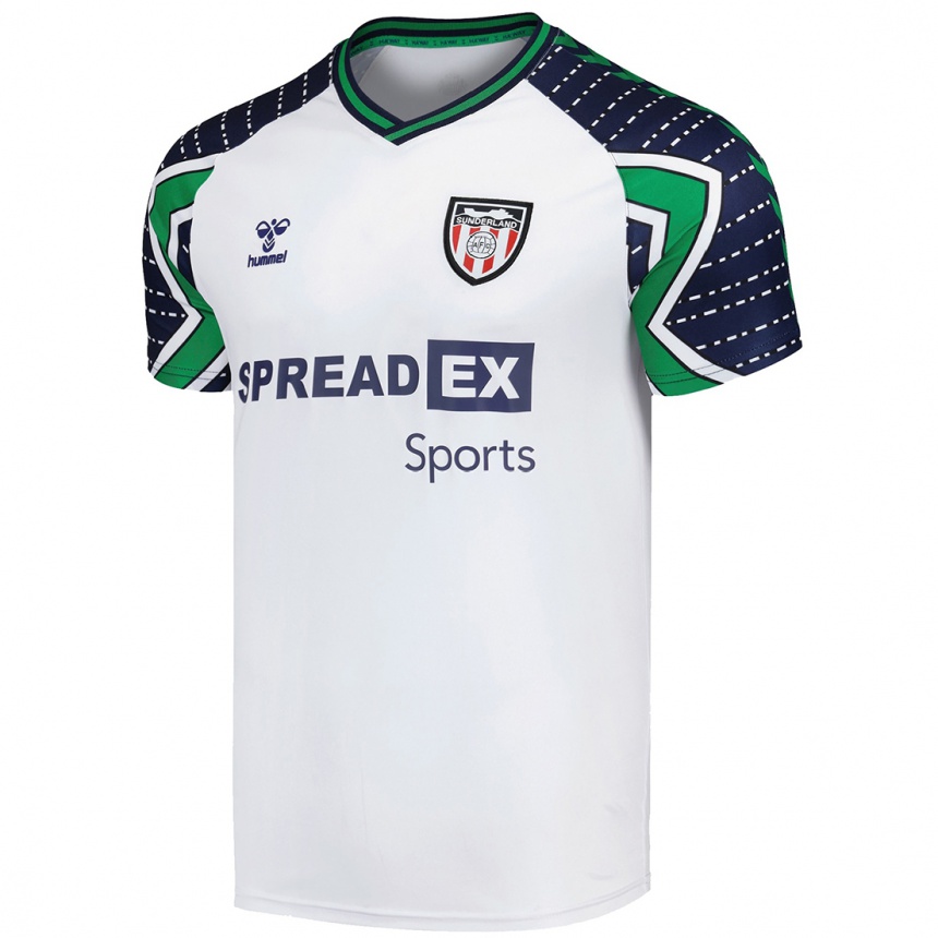 Niño Fútbol Camiseta Su Nombre #0 Blanco 2ª Equipación 2024/25 México