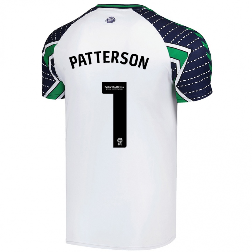 Niño Fútbol Camiseta Anthony Patterson #1 Blanco 2ª Equipación 2024/25 México