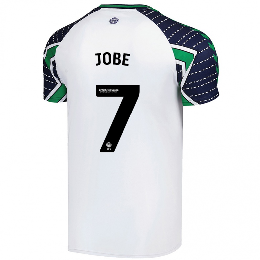 Niño Fútbol Camiseta Jobe Bellingham #7 Blanco 2ª Equipación 2024/25 México