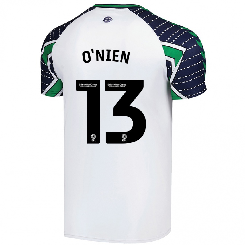 Niño Fútbol Camiseta Luke O'nien #13 Blanco 2ª Equipación 2024/25 México