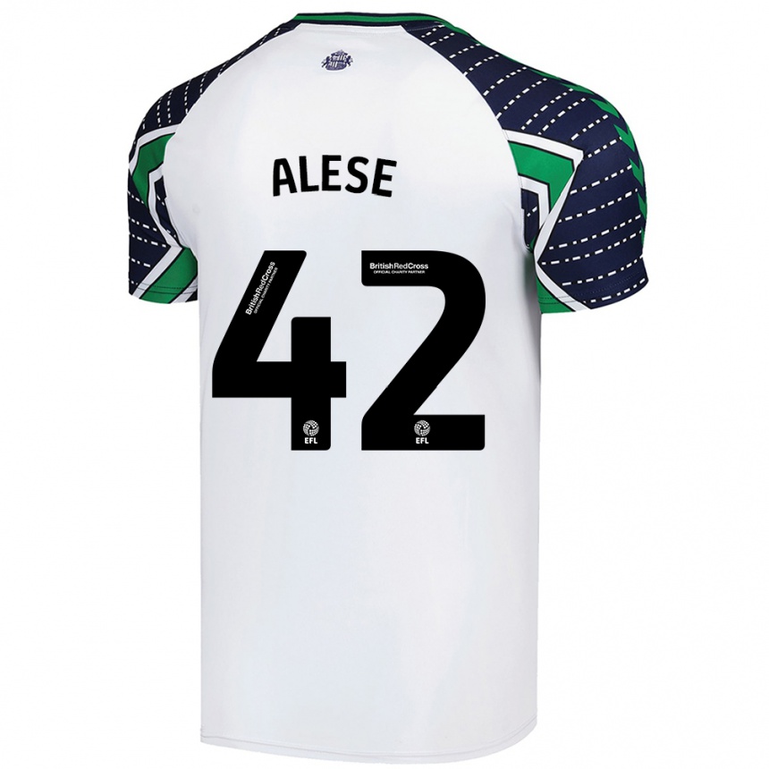 Niño Fútbol Camiseta Aji Alese #42 Blanco 2ª Equipación 2024/25 México