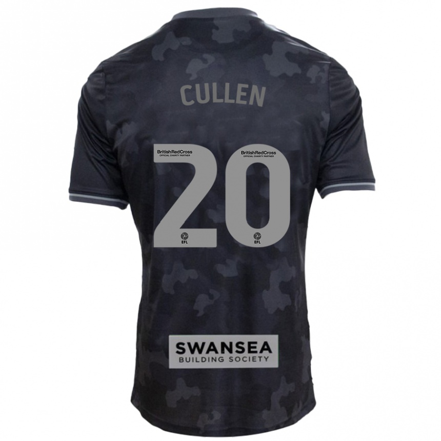 Niño Fútbol Camiseta Liam Cullen #20 Negro 2ª Equipación 2024/25 México