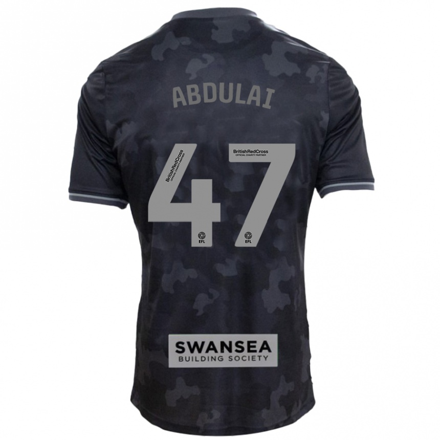 Niño Fútbol Camiseta Azeem Abdulai #47 Negro 2ª Equipación 2024/25 México