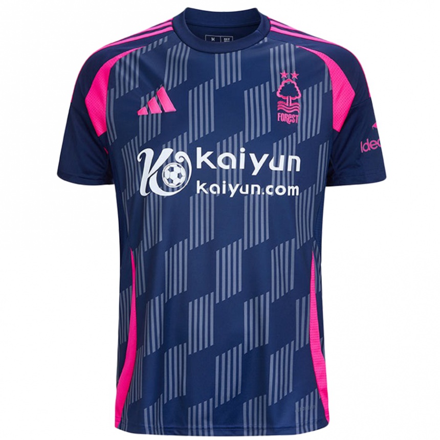 Niño Fútbol Camiseta Freya Thomas #17 Azul Real Rosa 2ª Equipación 2024/25 México