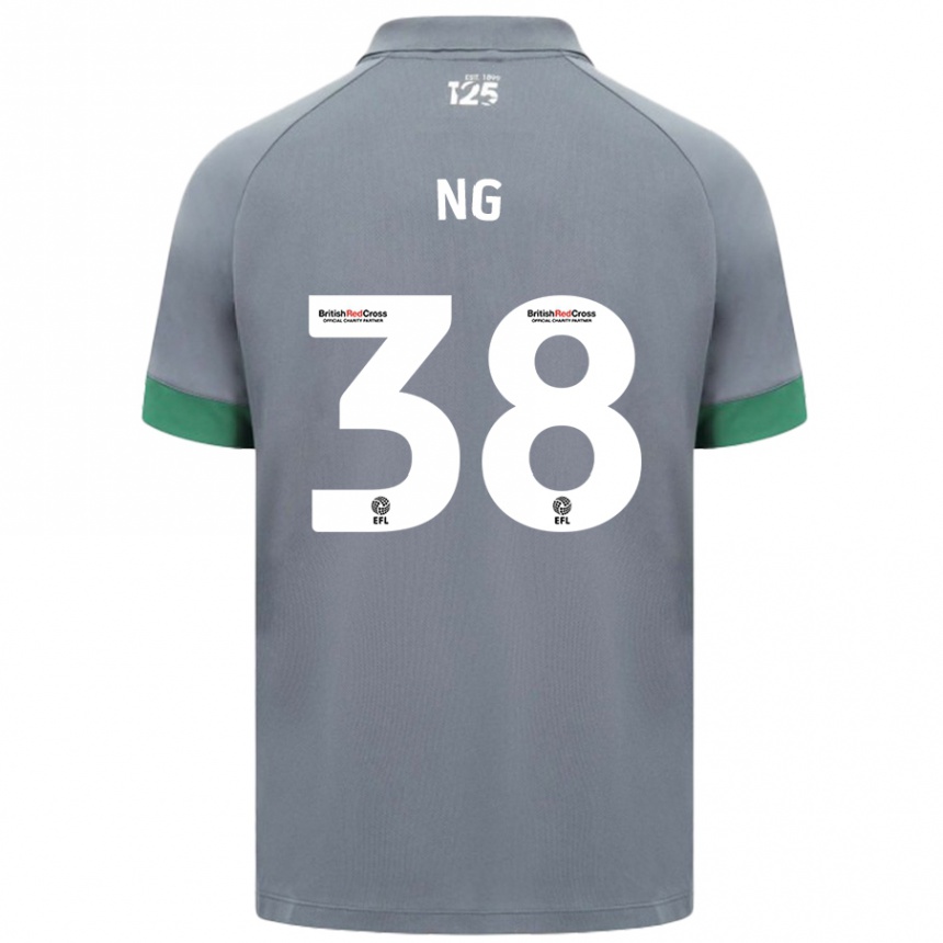 Niño Fútbol Camiseta Perry Ng #38 Gris Oscuro 2ª Equipación 2024/25 México