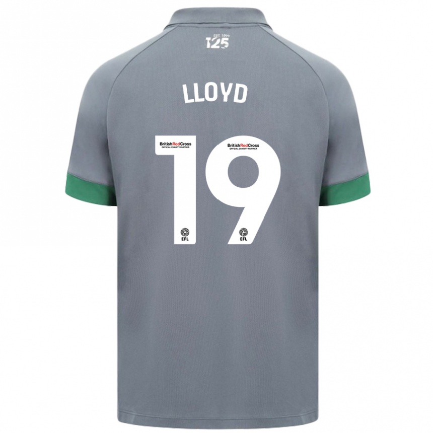 Niño Fútbol Camiseta Madison Lloyd #19 Gris Oscuro 2ª Equipación 2024/25 México