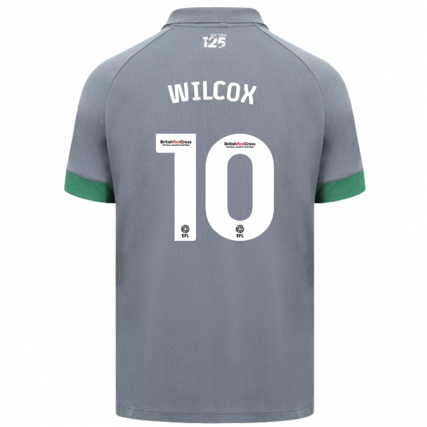 Niño Fútbol Camiseta Danielle Wilcox #10 Gris Oscuro 2ª Equipación 2024/25 México