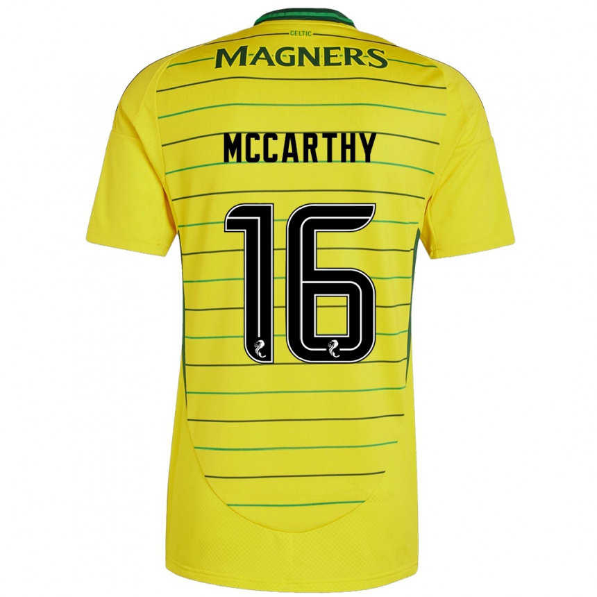 Niño Fútbol Camiseta James Mccarthy #16 Amarillo 2ª Equipación 2024/25 México