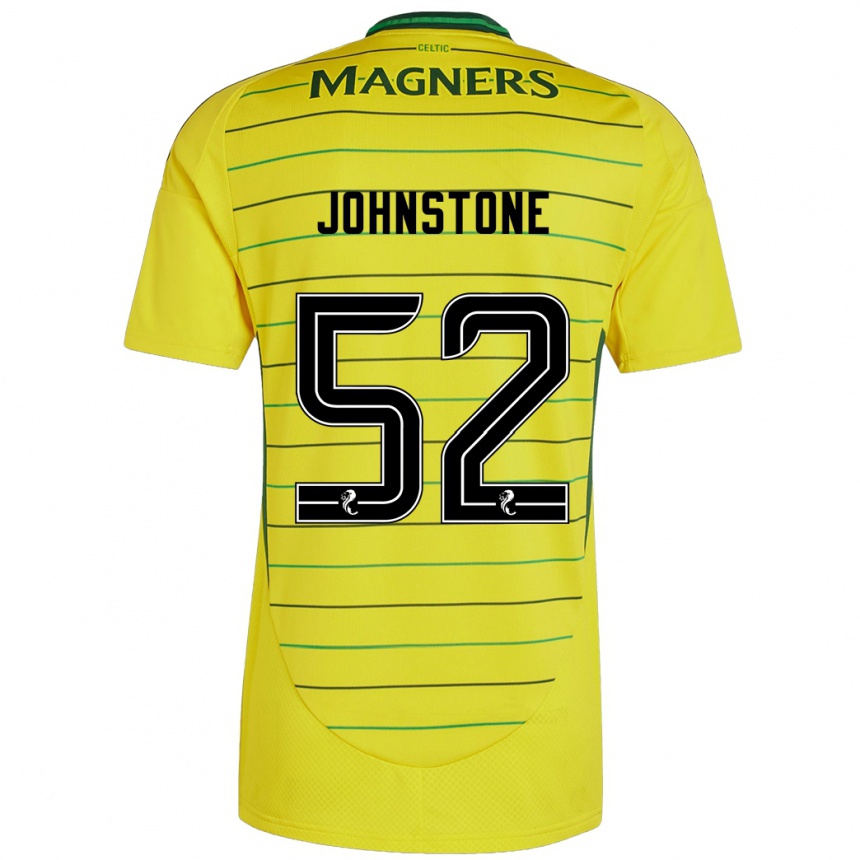 Niño Fútbol Camiseta Rachael Johnstone #52 Amarillo 2ª Equipación 2024/25 México