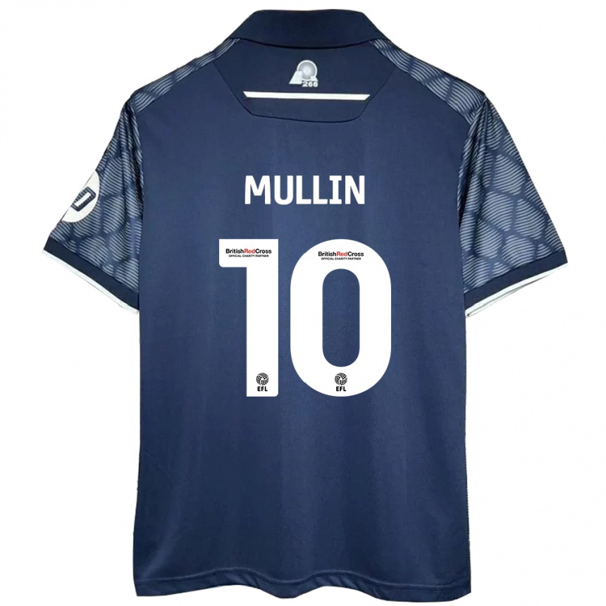 Niño Fútbol Camiseta Paul Mullin #10 Negro 2ª Equipación 2024/25 México