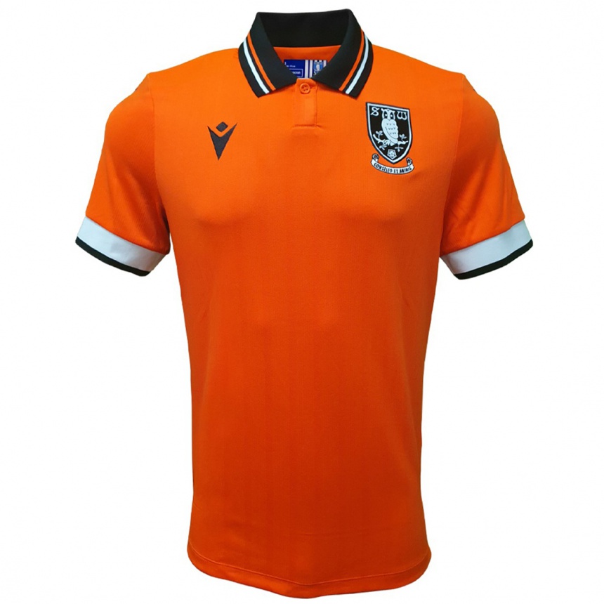 Niño Fútbol Camiseta Reece Johnson #0 Naranja Blanco 2ª Equipación 2024/25 México