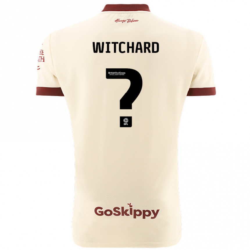 Niño Fútbol Camiseta Jack Witchard #0 Crema Blanco 2ª Equipación 2024/25 México