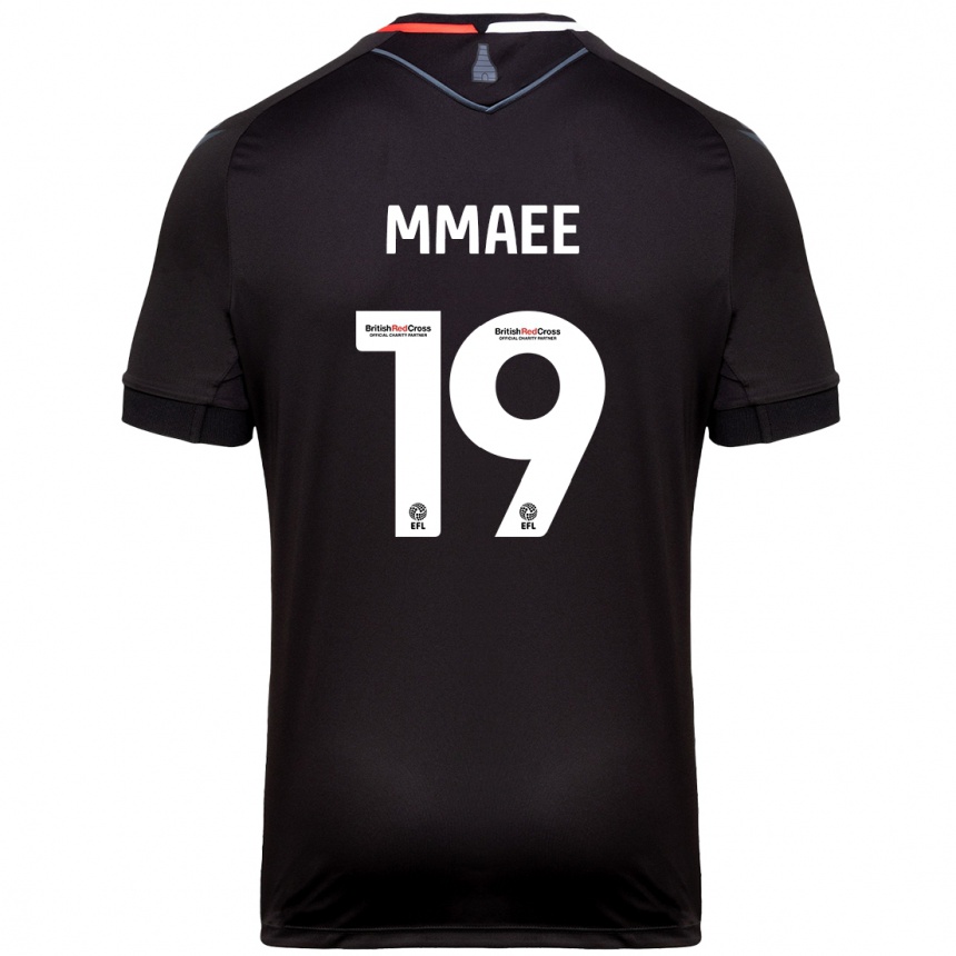 Niño Fútbol Camiseta Ryan Mmaee #19 Negro 2ª Equipación 2024/25 México