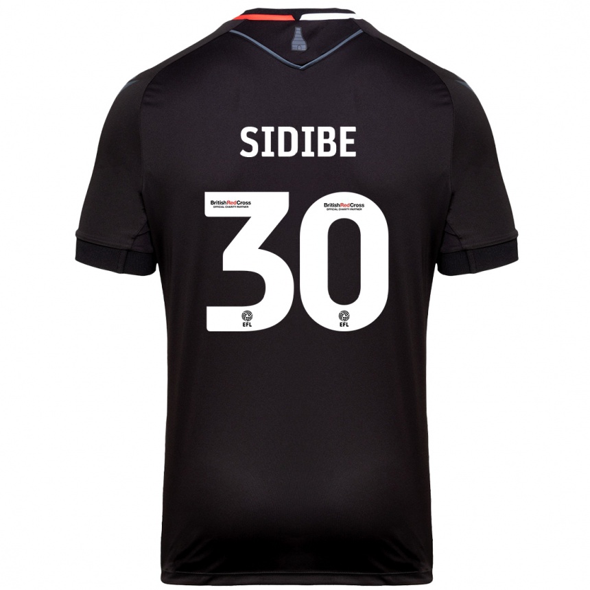 Niño Fútbol Camiseta Souleymane Sidibe #30 Negro 2ª Equipación 2024/25 México