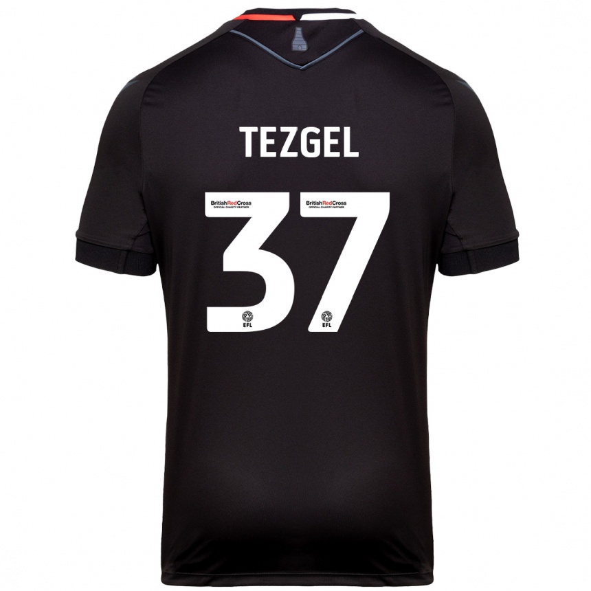 Niño Fútbol Camiseta Emre Tezgel #37 Negro 2ª Equipación 2024/25 México