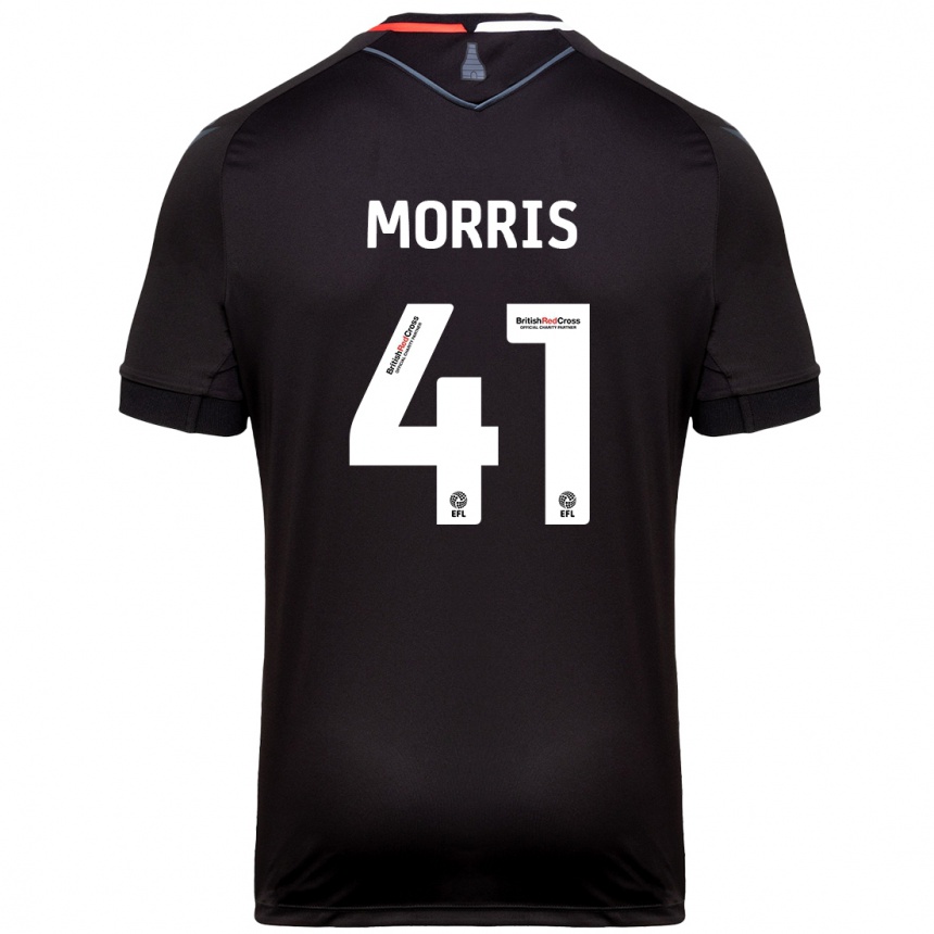 Niño Fútbol Camiseta Scott Morris #41 Negro 2ª Equipación 2024/25 México