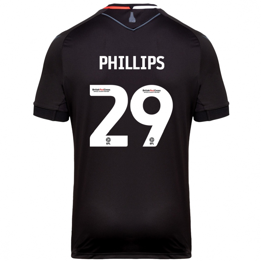 Niño Fútbol Camiseta D'margio Wright-Phillips #29 Negro 2ª Equipación 2024/25 México