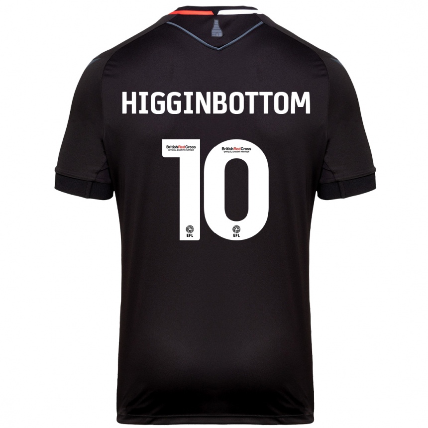 Niño Fútbol Camiseta Alice Higginbottom #10 Negro 2ª Equipación 2024/25 México