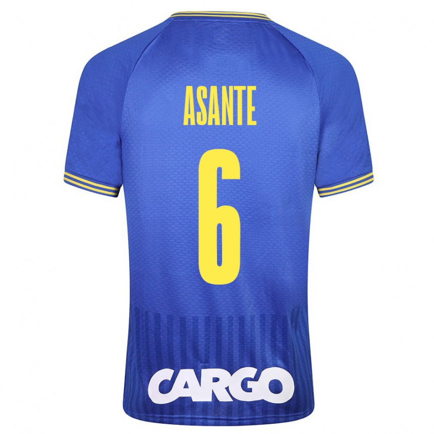 Niño Fútbol Camiseta Tyrese Asante #6 Blanco 2ª Equipación 2024/25 México