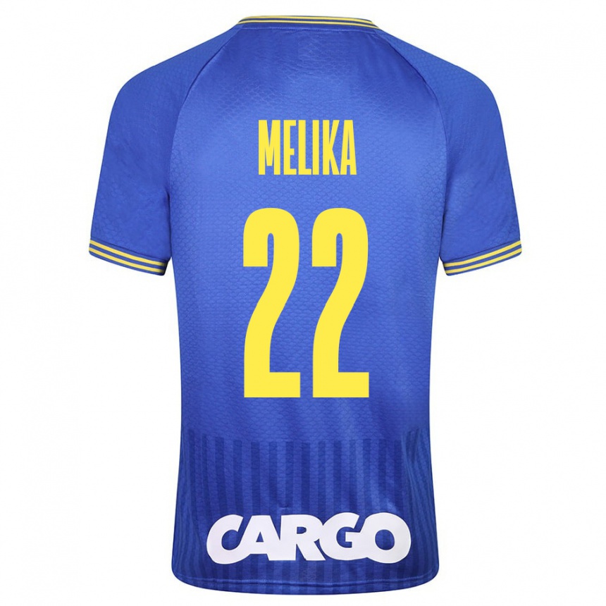 Niño Fútbol Camiseta Ofek Melika #22 Blanco 2ª Equipación 2024/25 México