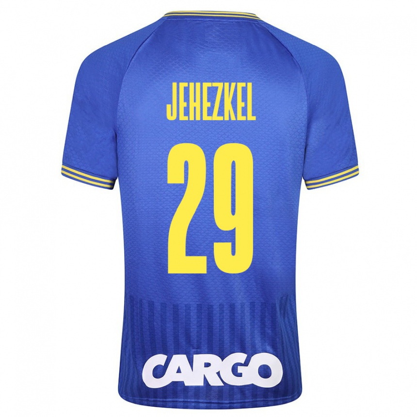 Niño Fútbol Camiseta Sagiv Jehezkel #29 Blanco 2ª Equipación 2024/25 México