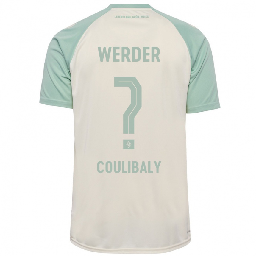 Niño Fútbol Camiseta Karim Coulibaly #0 Blanquecino Verde Claro 2ª Equipación 2024/25 México