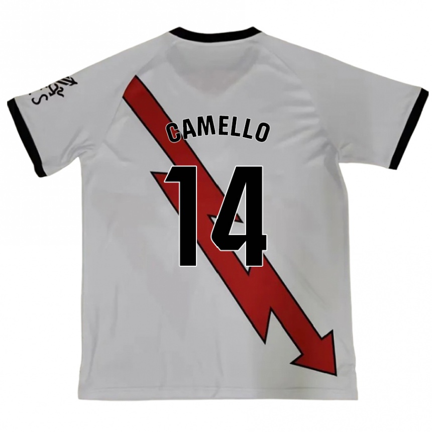 Niño Fútbol Camiseta Sergio Camello #14 Rojo 2ª Equipación 2024/25 México