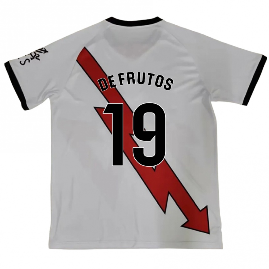 Niño Fútbol Camiseta Jorge De Frutos #19 Rojo 2ª Equipación 2024/25 México