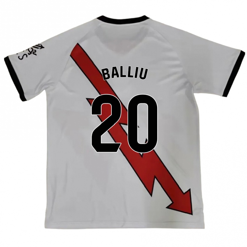 Niño Fútbol Camiseta Iván Balliu #20 Rojo 2ª Equipación 2024/25 México