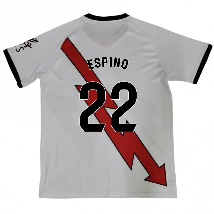 Niño Fútbol Camiseta Alfonso Espino #22 Rojo 2ª Equipación 2024/25 México