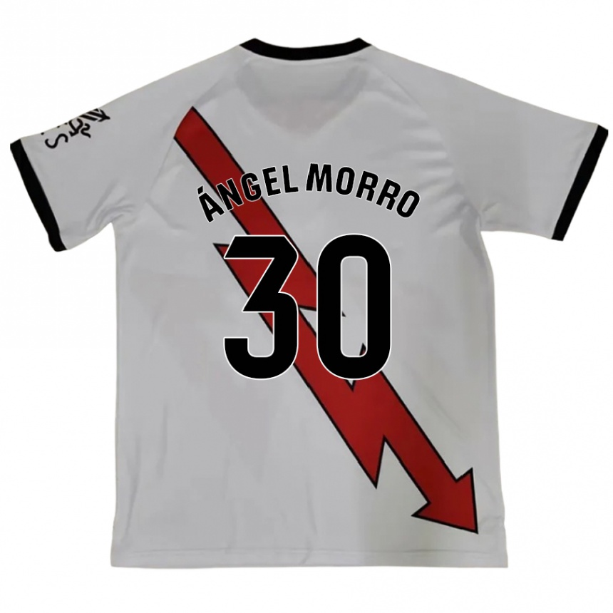 Niño Fútbol Camiseta Miguel Ángel Morro #30 Rojo 2ª Equipación 2024/25 México