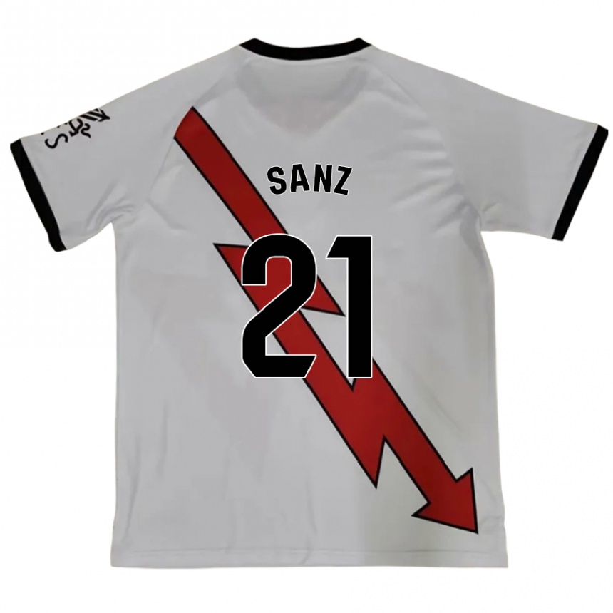 Niño Fútbol Camiseta Luismi Sanz #21 Rojo 2ª Equipación 2024/25 México