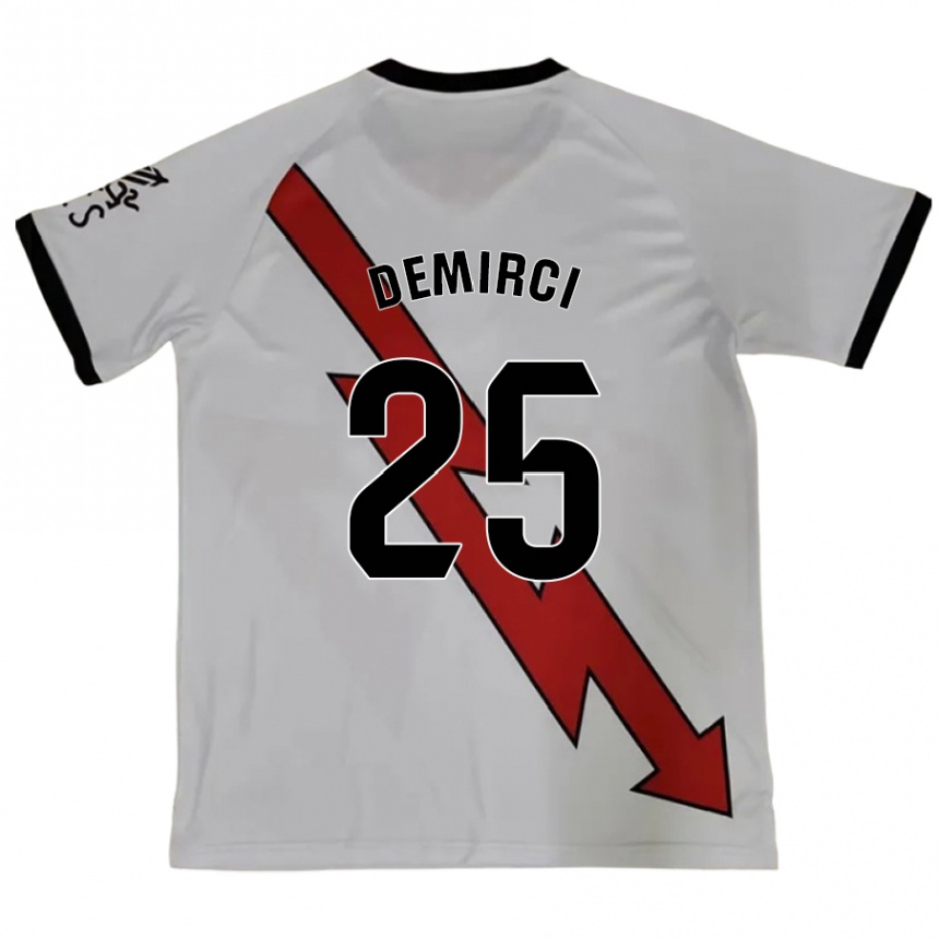 Niño Fútbol Camiseta Mert Demirci #25 Rojo 2ª Equipación 2024/25 México