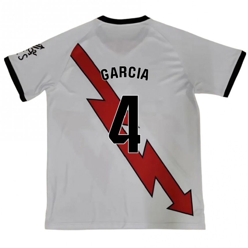 Niño Fútbol Camiseta Pilar García #4 Rojo 2ª Equipación 2024/25 México