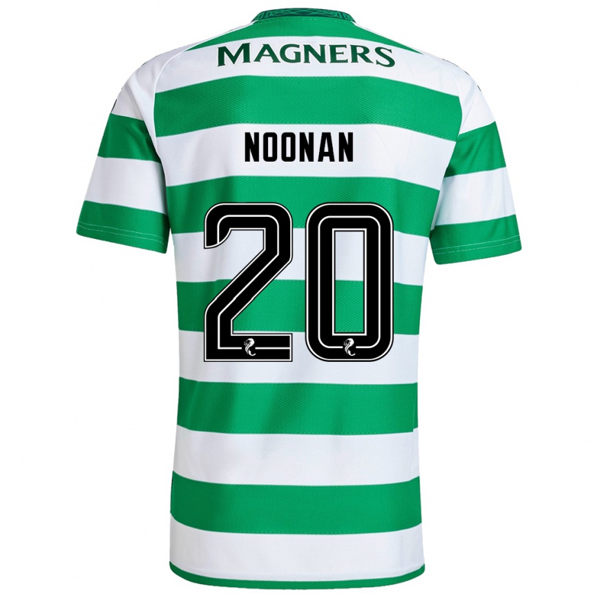 Hombre Fútbol Camiseta Saoirse Noonan #20 Verde Blanco 1ª Equipación 2024/25 México