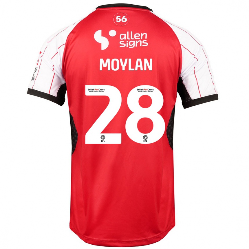 Hombre Fútbol Camiseta Jack Moylan #28 Blanco 1ª Equipación 2024/25 México