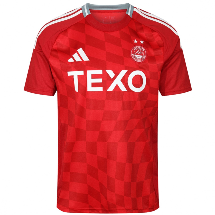 Hombre Fútbol Camiseta Ellis Clark #0 Rojo 1ª Equipación 2024/25 México